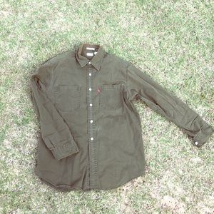 Army Green Levi’s Button Down